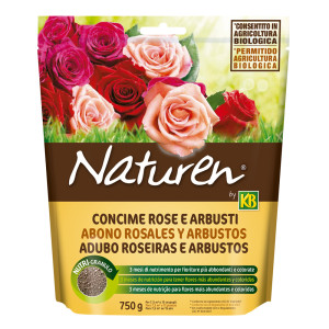 KB Naturen Abono rosales y arbustos 750 g doypack