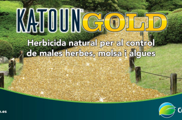 Nuevo herbicida natural Katoun Gold para áreas verdes