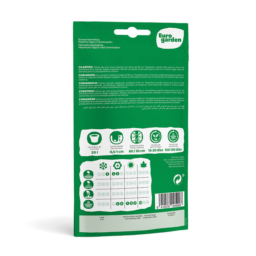 Coriandre 15 g Eurogarden -17330000