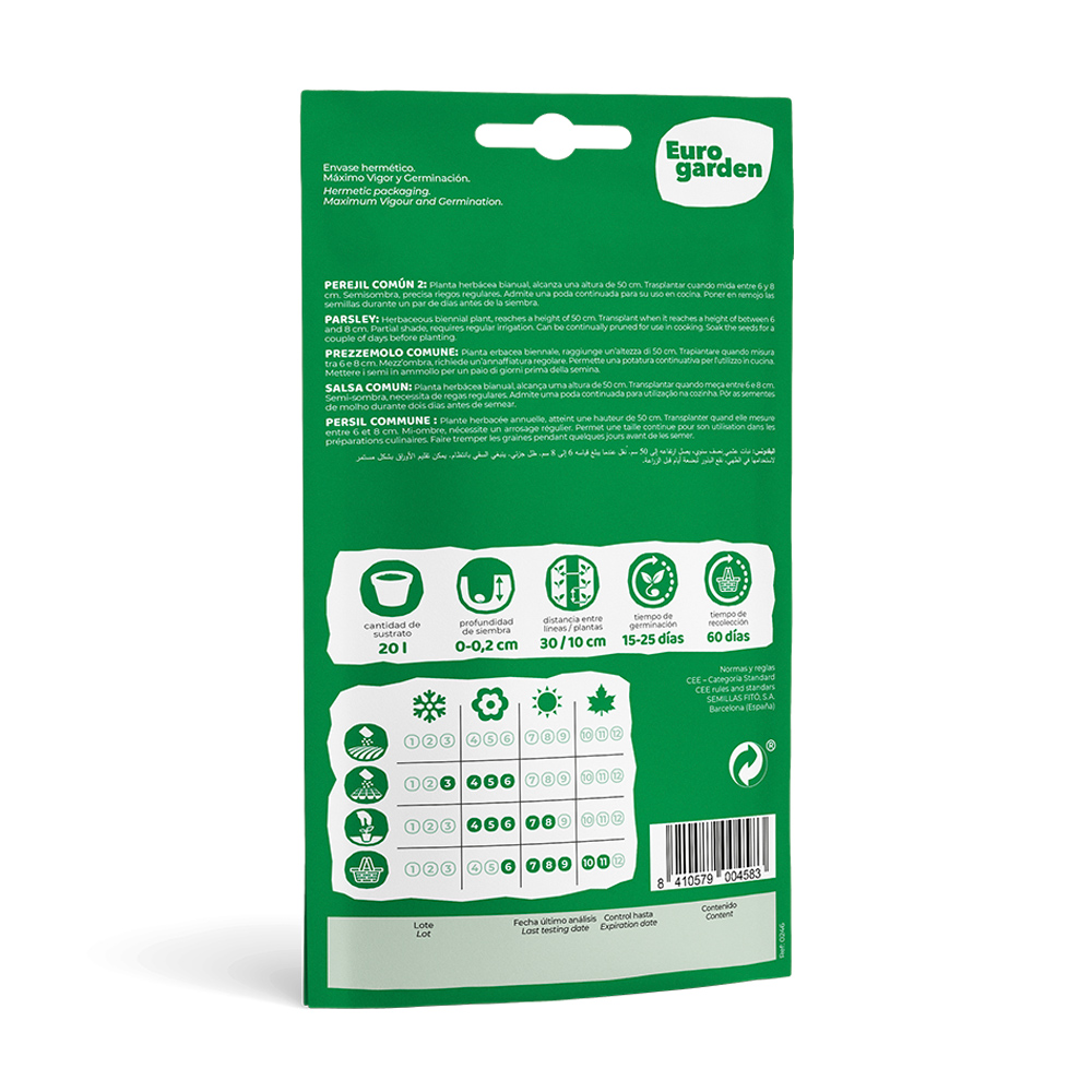 Perejil Común 2 15 g Eurogarden -17359000