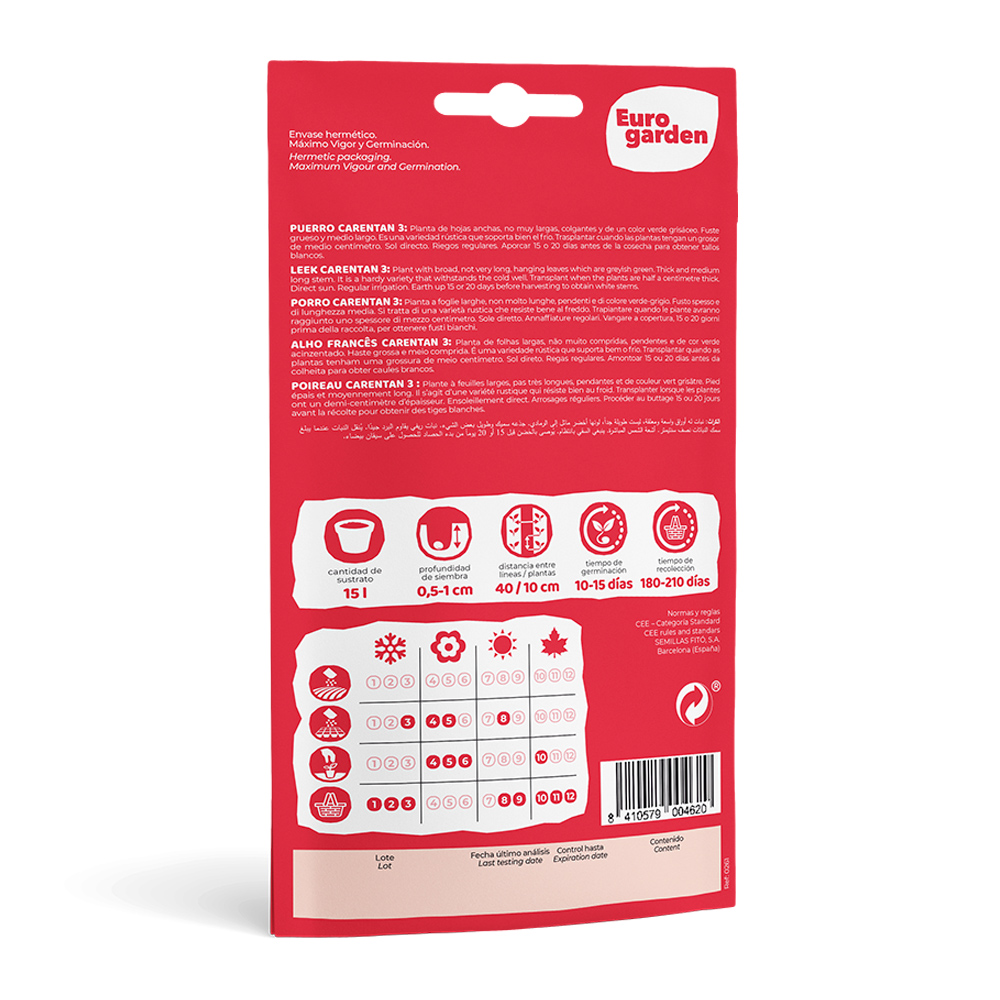 Porro Carentan 3 6 g Eurogarden -17363000