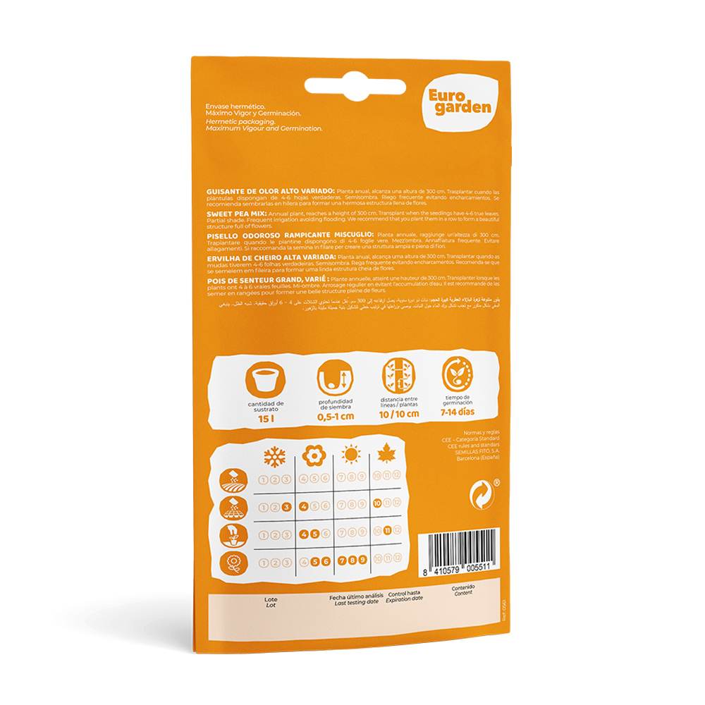 Pèsol Olor Alto Variado 6 g Eurogarden -17416000