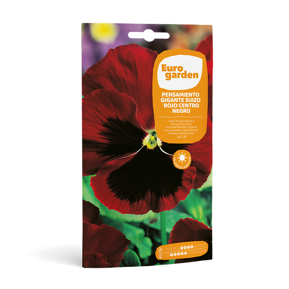 Pensament Gigante Suizo Rojo Centro Negro 0,4 g Eurogarden -17428000