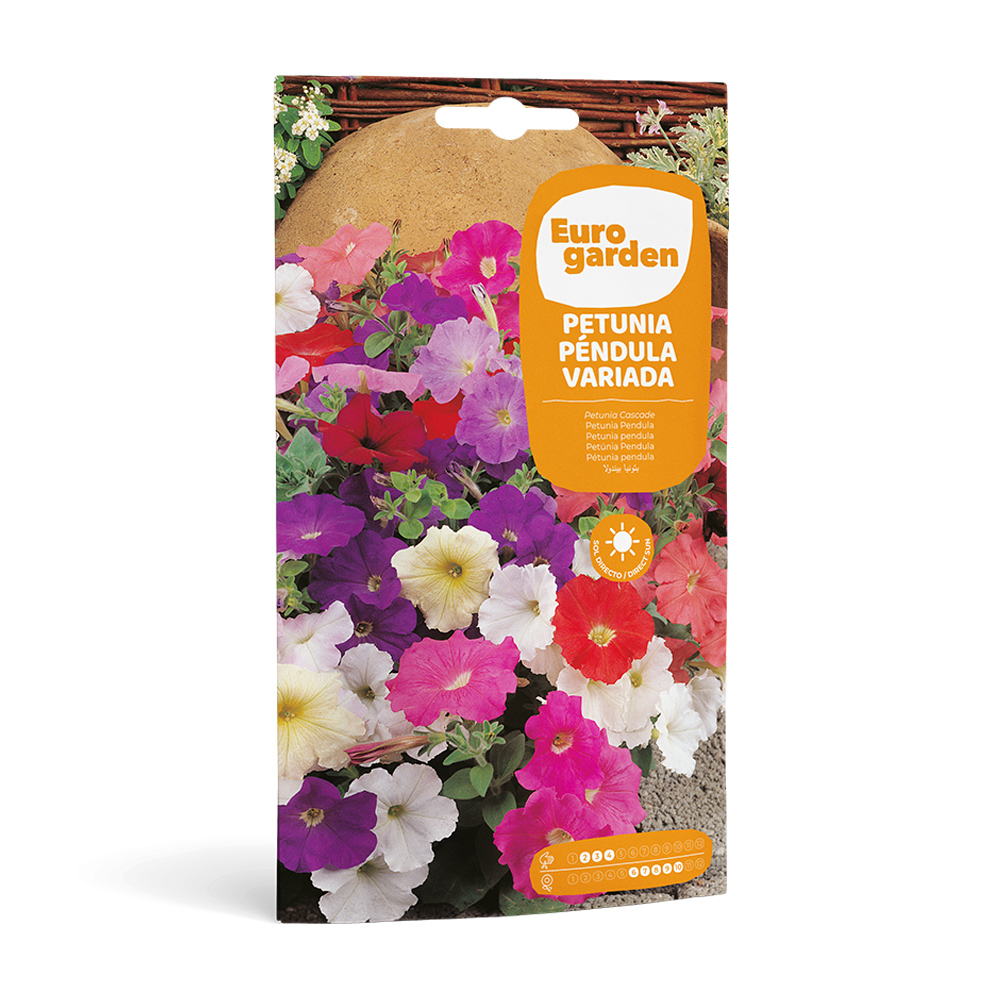 Petúnia Péndula Variada 0,5 g Eurogarden -17434000