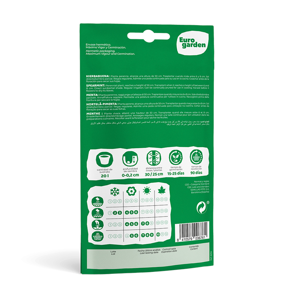 Hierbabuena 0,1 g Eurogarden -27923000