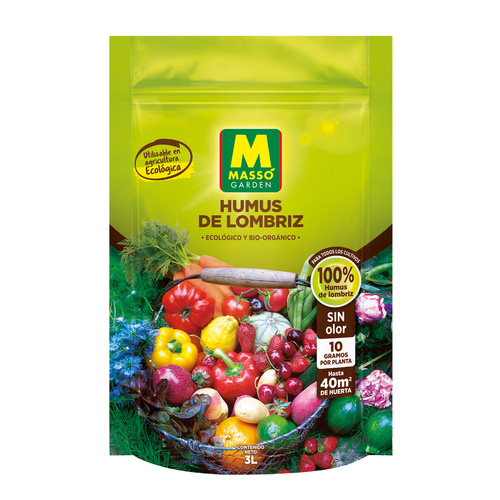 Humus 100% de lombriz bio 3 L-28136000