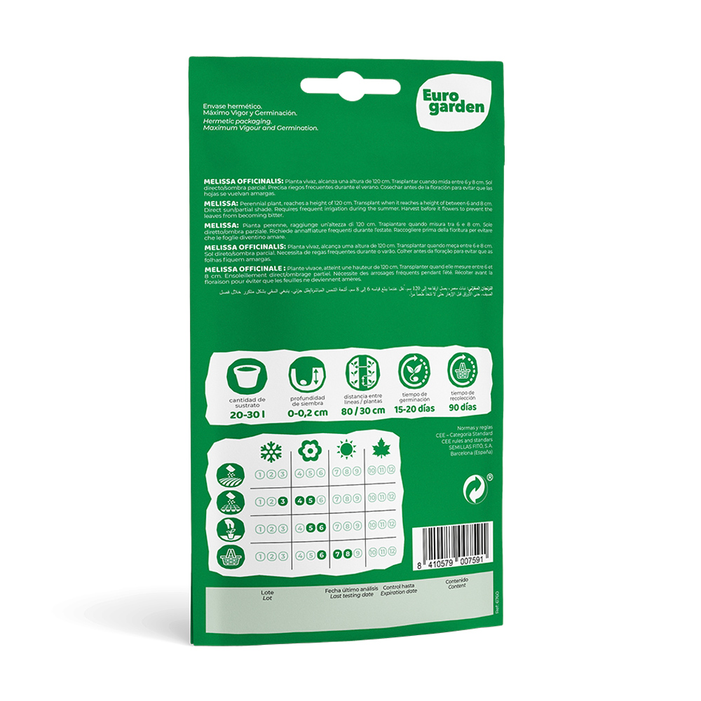 Melissa Officinalis 0,25 g Eurogarden -30923000