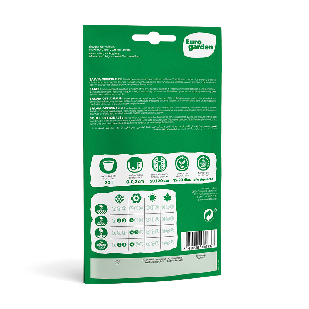 Sàlvia Officinalis 2 g Eurogarden -30929000