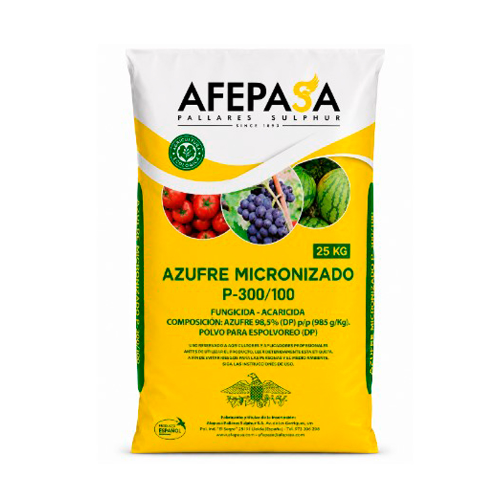 Azufre Micronizado P300/100-356610050