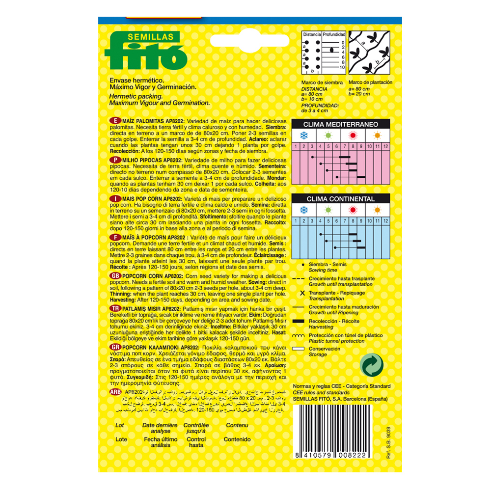 Blat de Moro Crispetes AP8202-35743000