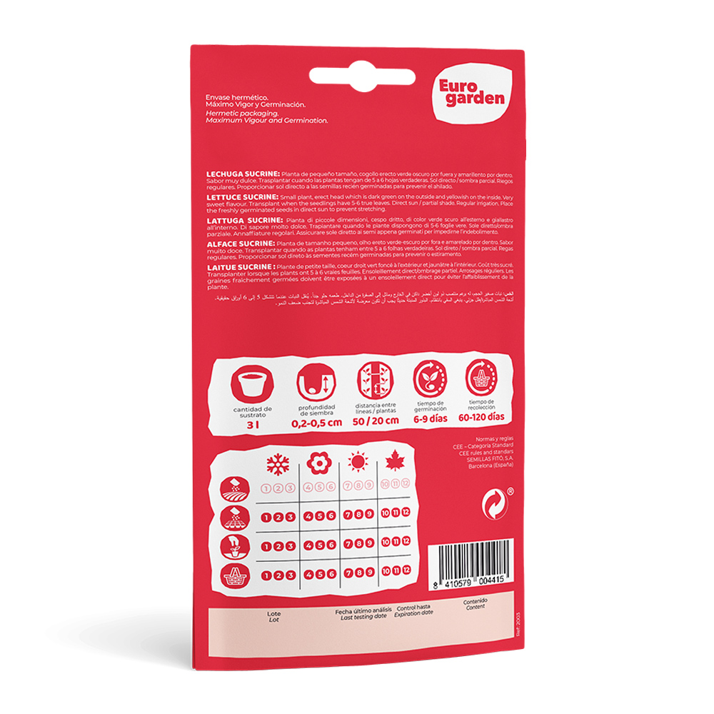 Enciam Sucrine 5 g Eurogarden -36512000