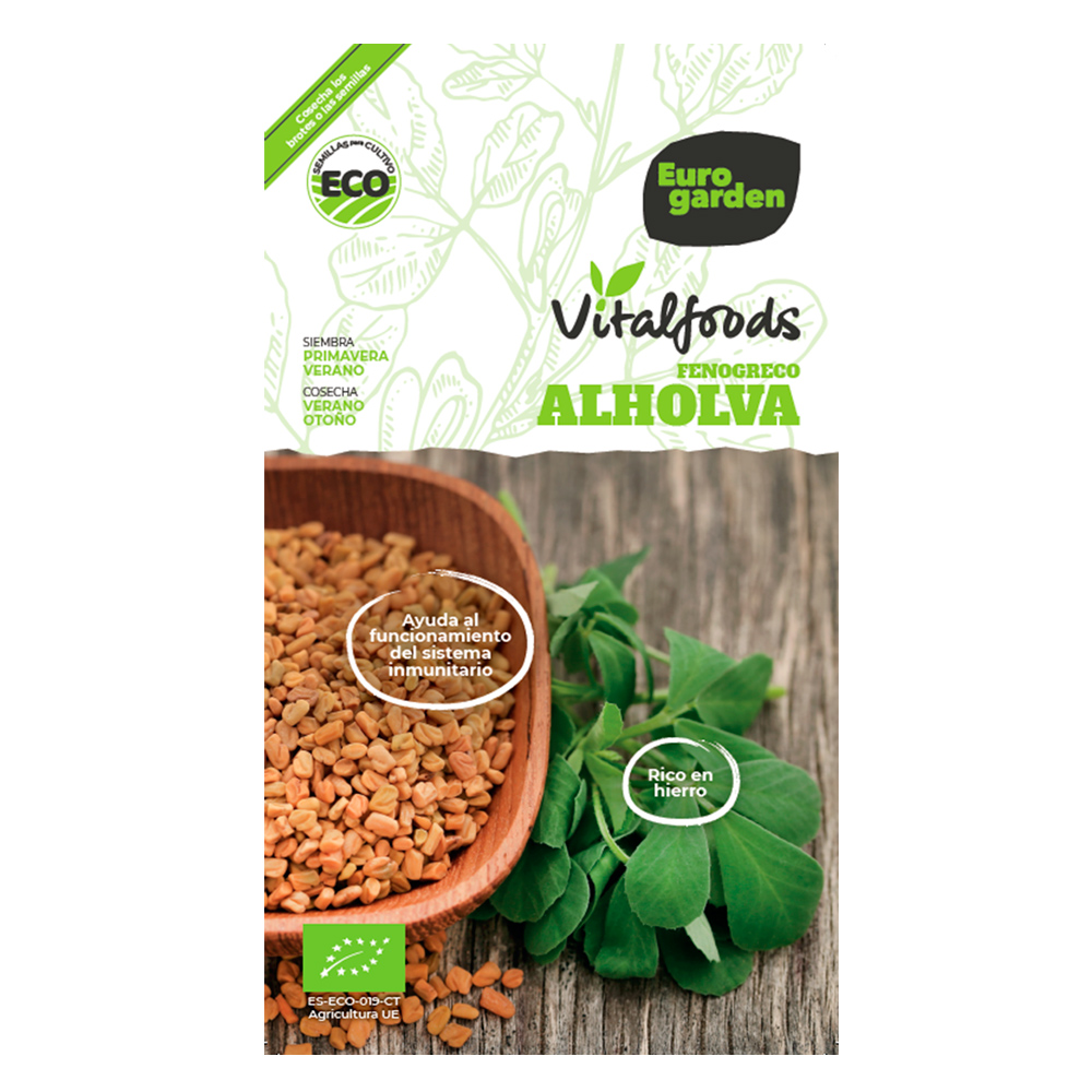 Alholva Fenogreco Vitalfoods ECO Eurogarden-37469000