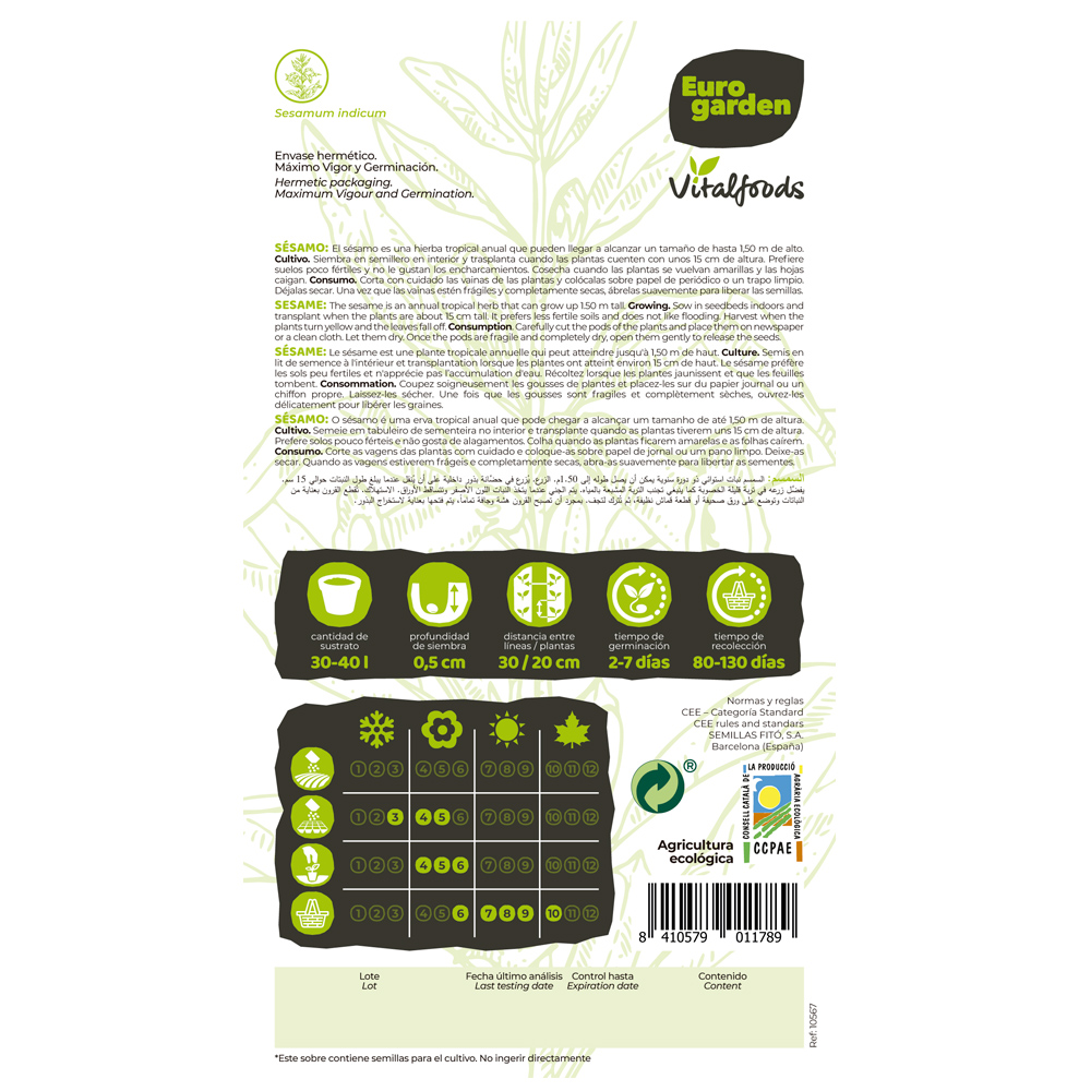 Sèsam Vitalfoods ECO Eurogarden-37472000