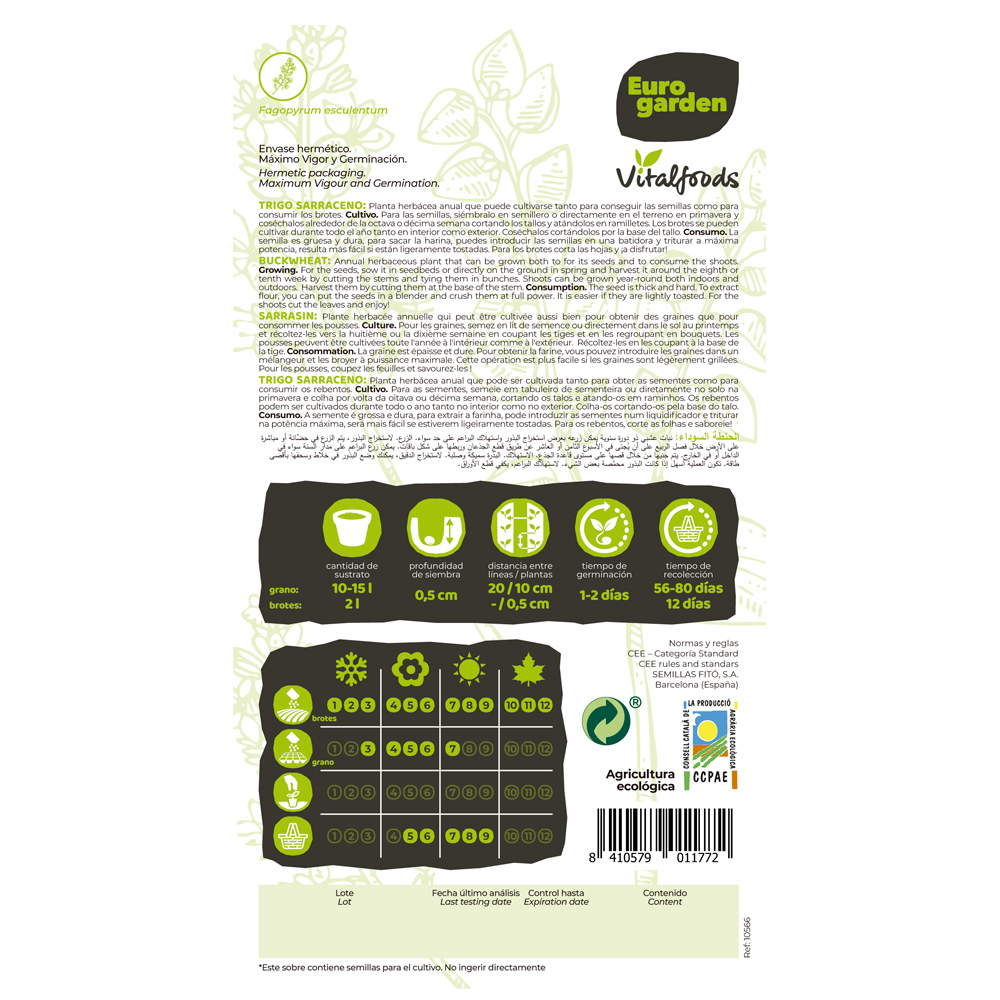 Blat Sarraí Vitalfoods ECO Eurogarden-37473000