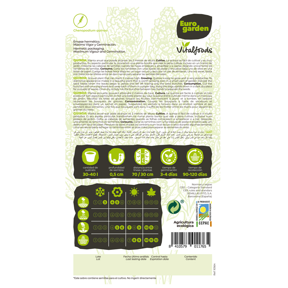 Quinoa Vitalfoods ECO Eurogarden-37475000