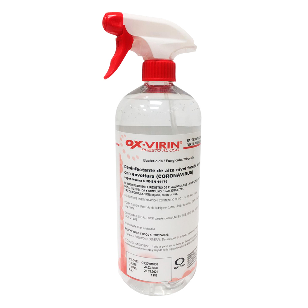 Desinfectant OX-VIRIN Presto al uso-375250010