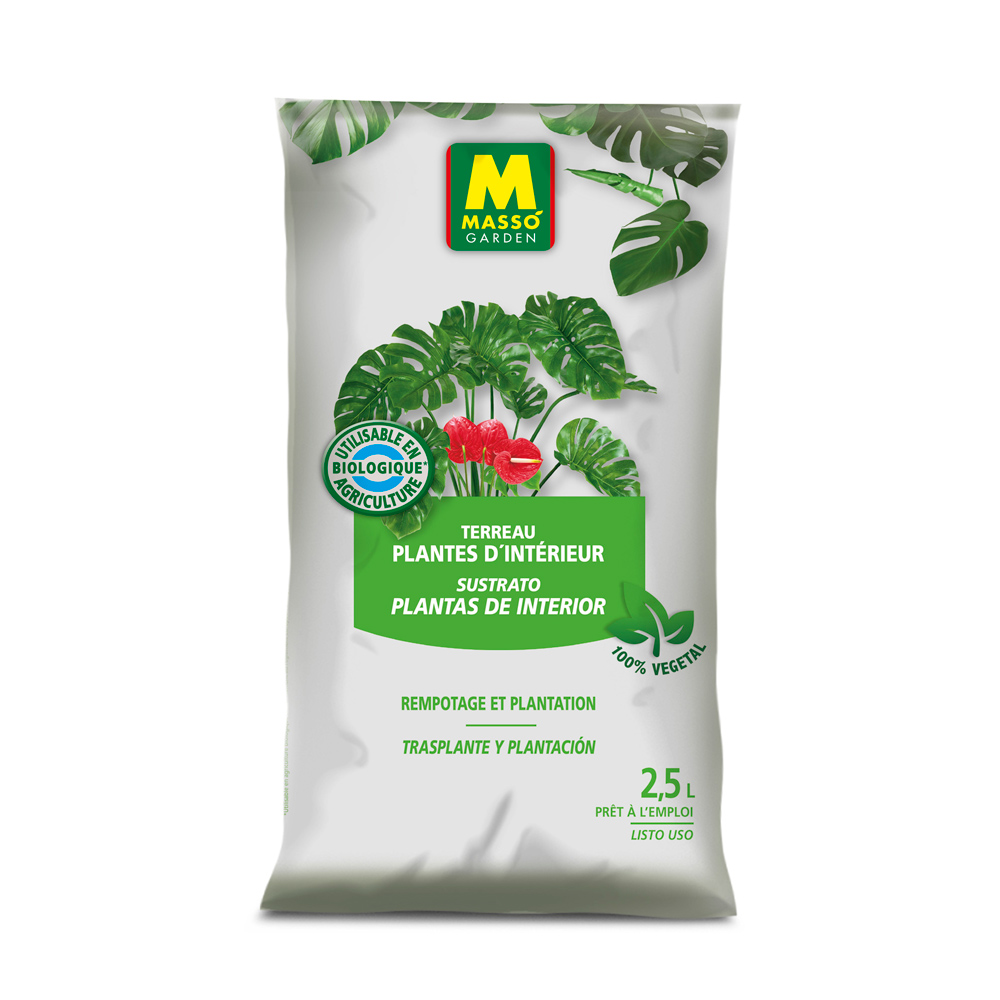 Substrat plantes d'interior 2,5 L-37661250