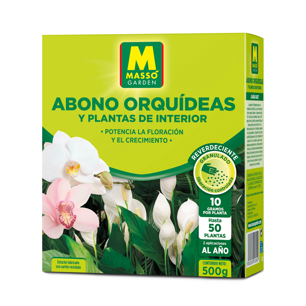Abono orquídeas y plantas de interior 500 g-38277083