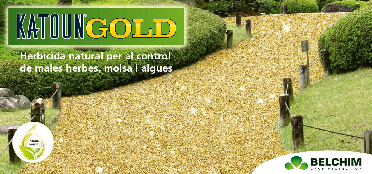 Nou herbicida natural Katoun Gold per a espais verds