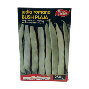 Judía Romano Bush-Plaja 250 g Eurogarden